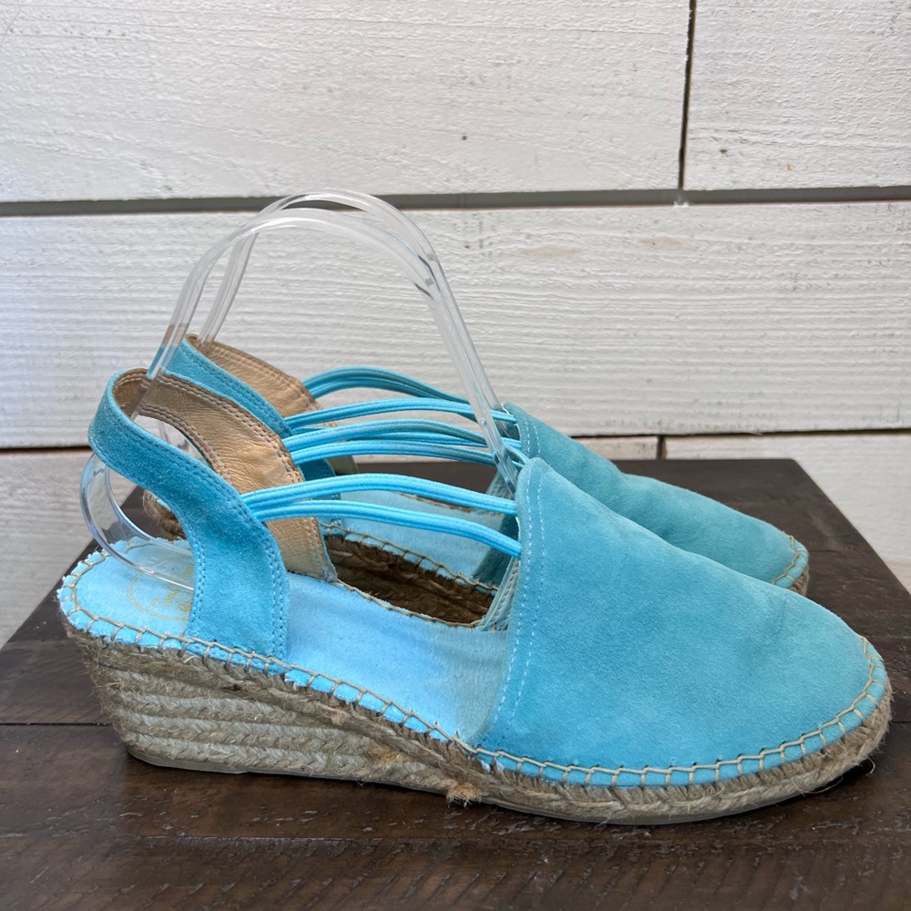 Toni Pons Tremp Slingback Espadrille Wedge Sandals Size US 11 EU 41